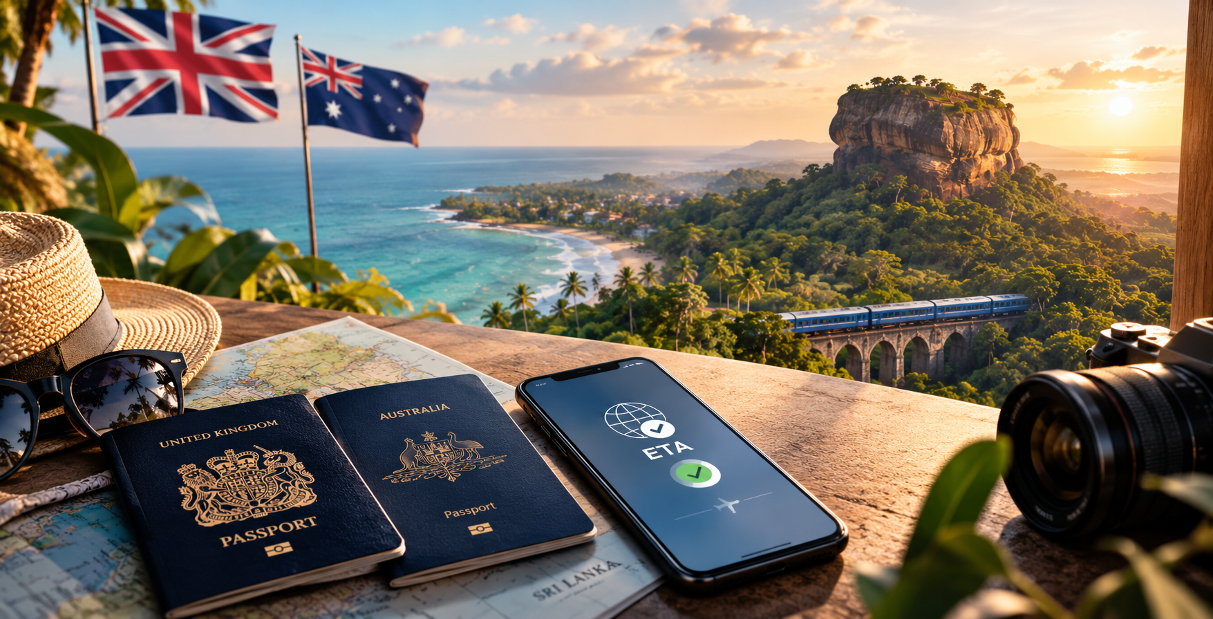 Sri Lanka ETA for UK and Australian Travellers (2026 Guide)